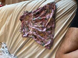 Disney Princess Purple All-Over Print Baby Girl Dress Size 12M